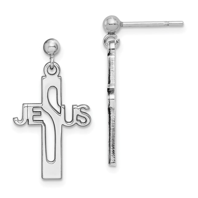 Sterling Silver Earrings Style QE12979 - Classique Jewelry Inc.