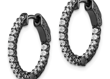 Sterling Silver Earrings Style QE12988B - Classique Jewelry Inc.