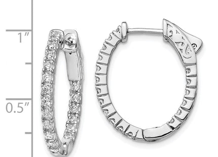 Sterling Silver Earrings Style QE12989 - Classique Jewelry Inc.