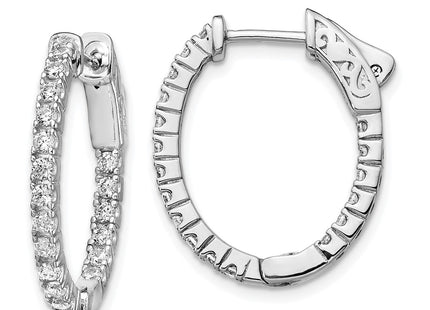 Sterling Silver Earrings Style QE12989 - Classique Jewelry Inc.