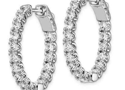 Sterling Silver Earrings Style QE12990 - Classique Jewelry Inc.