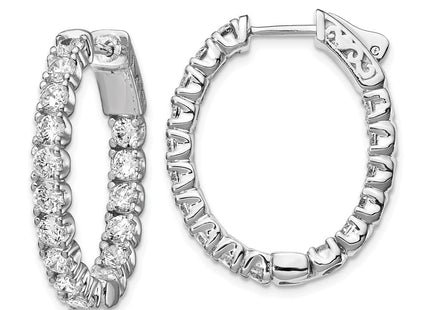 Sterling Silver Earrings Style QE12990 - Classique Jewelry Inc.