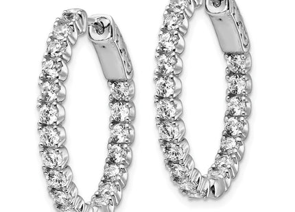 Sterling Silver Earrings Style QE12991 - Classique Jewelry Inc.