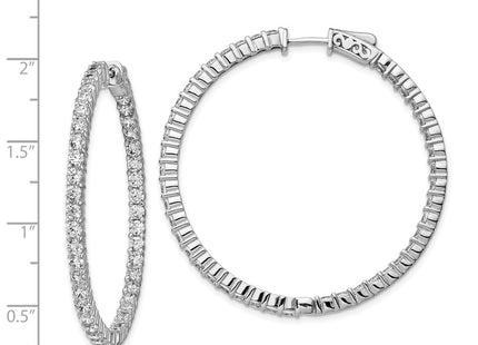 Sterling Silver Earrings Style QE12995 - Classique Jewelry Inc.