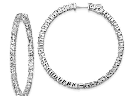 Sterling Silver Earrings Style QE12995 - Classique Jewelry Inc.