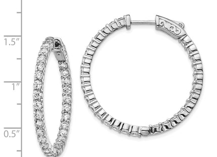 Sterling Silver Earrings Style QE12996 - Classique Jewelry Inc.