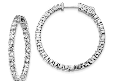 Sterling Silver Earrings Style QE12996 - Classique Jewelry Inc.