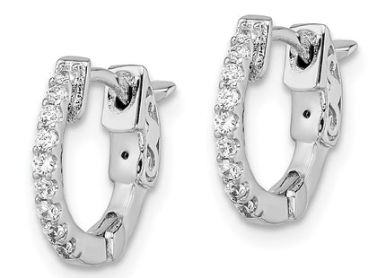 Sterling Silver Earrings Style QE13011 - Classique Jewelry Inc.