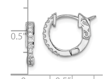 Sterling Silver Earrings Style QE13011 - Classique Jewelry Inc.