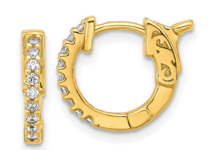 Sterling Silver Earrings Style QE13011Y - Classique Jewelry Inc.