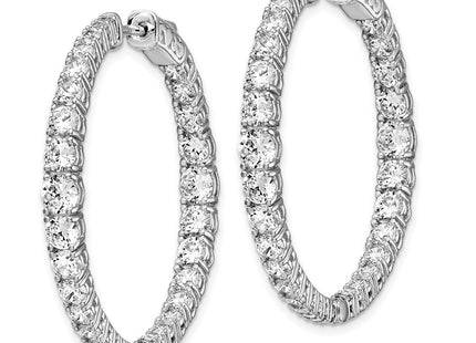 Sterling Silver Earrings Style QE13012 - Classique Jewelry Inc.