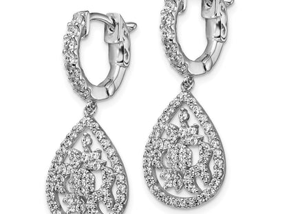 Sterling Silver Earrings Style QE13020 - Classique Jewelry Inc.