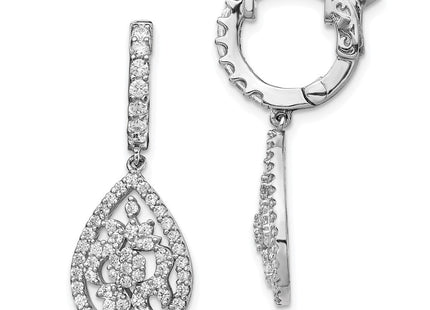 Sterling Silver Earrings Style QE13020 - Classique Jewelry Inc.