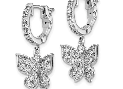 Sterling Silver Earrings Style QE13021 - Classique Jewelry Inc.
