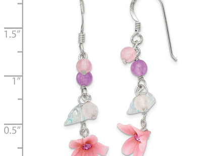 Sterling Silver Earrings Style QE1306 - Classique Jewelry Inc.