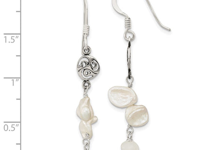 Sterling Silver Earrings Style QE13082 - Classique Jewelry Inc.