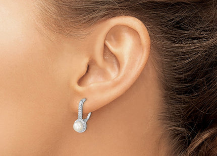 Sterling Silver Earrings Style QE13086 - Classique Jewelry Inc.