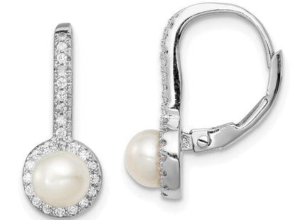 Sterling Silver Earrings Style QE13086 - Classique Jewelry Inc.