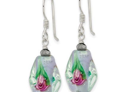 Sterling Silver Earrings Style QE13115 - Classique Jewelry Inc.