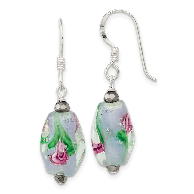Sterling Silver Earrings Style QE13115 - Classique Jewelry Inc.