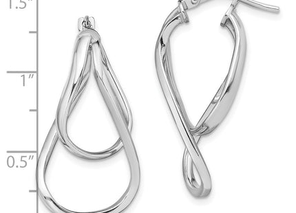 Sterling Silver Earrings Style QE13177 - Classique Jewelry Inc.