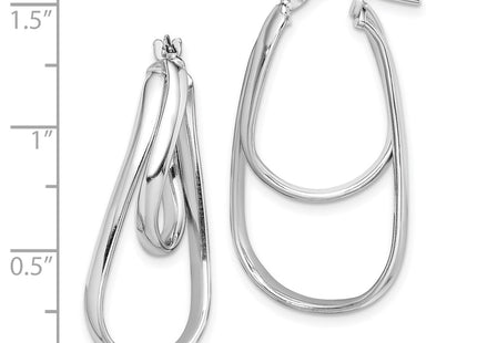 Sterling Silver Earrings Style QE13178 - Classique Jewelry Inc.