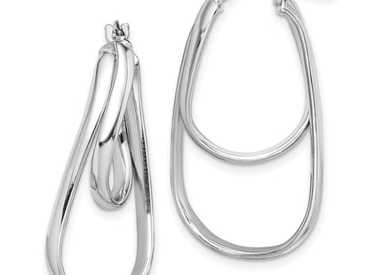 Sterling Silver Earrings Style QE13178 - Classique Jewelry Inc.