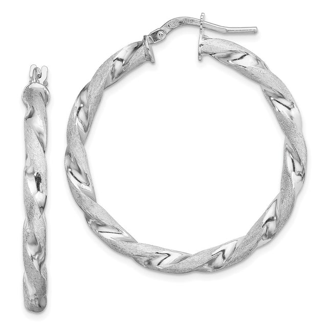 Sterling Silver Earrings Style QE13186 - Classique Jewelry Inc.