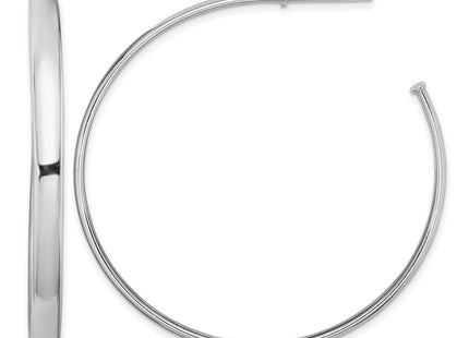 Sterling silver hoop earrings