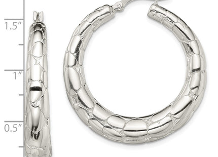 Sterling Silver Earrings Style QE13218 - Classique Jewelry Inc.