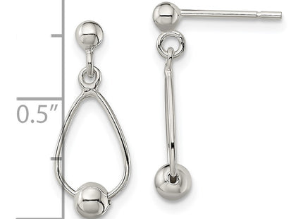 Sterling Silver Earrings Style QE13220 - Classique Jewelry Inc.