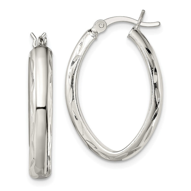 Sterling Silver Earrings Style QE13238 - Classique Jewelry Inc.