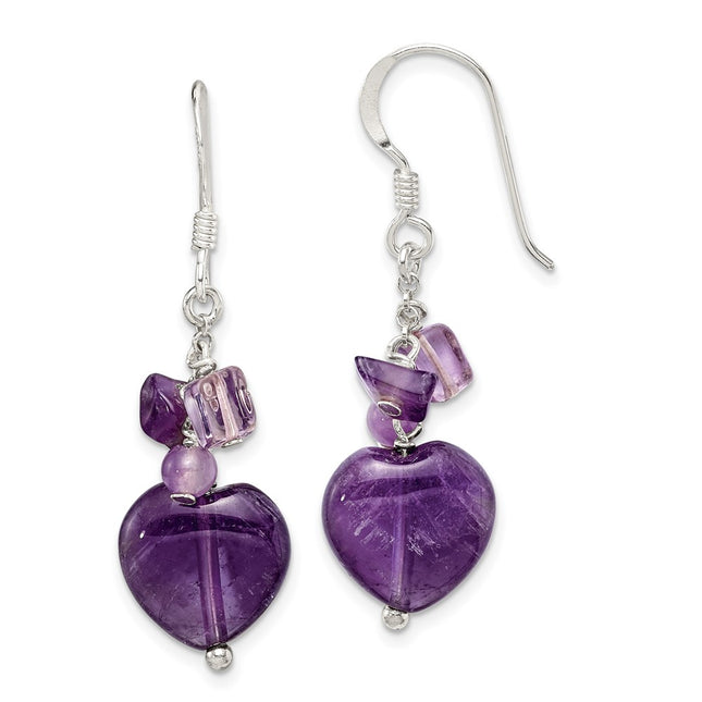 Sterling Silver Earrings Style QE1324 - Classique Jewelry Inc.