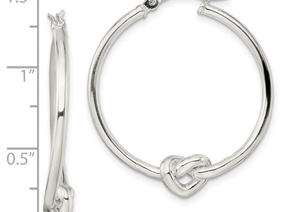 Sterling Silver Earrings Style QE13240 - Classique Jewelry Inc.