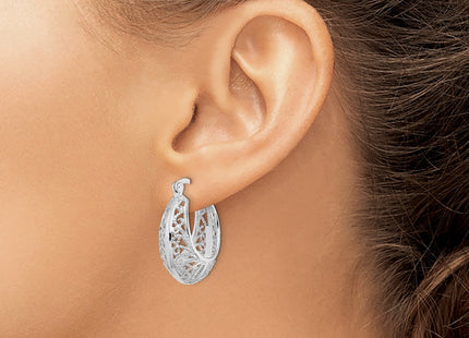 Sterling Silver Earrings Style QE13245 - Classique Jewelry Inc.