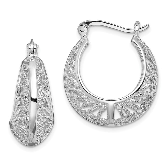 Sterling Silver Earrings Style QE13245 - Classique Jewelry Inc.
