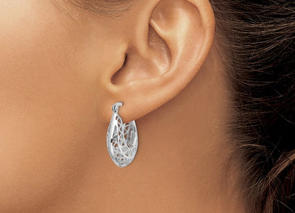 Sterling Silver Earrings Style QE13246 - Classique Jewelry Inc.