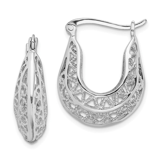 Sterling Silver Earrings Style QE13246 - Classique Jewelry Inc.