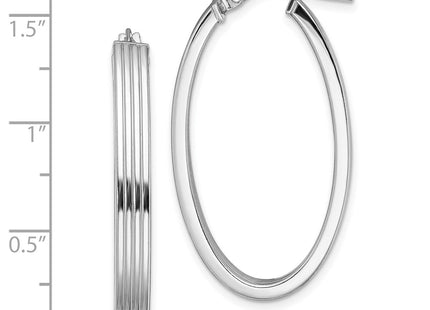 Sterling Silver Earrings Style QE13257 - Classique Jewelry Inc.