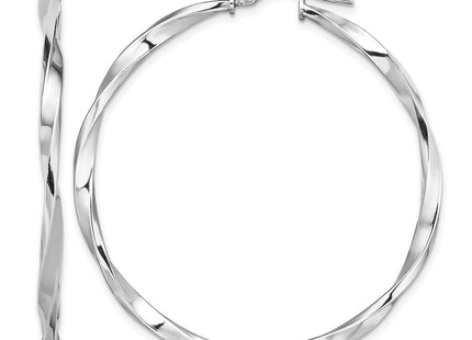 Sterling silver hoop earrings