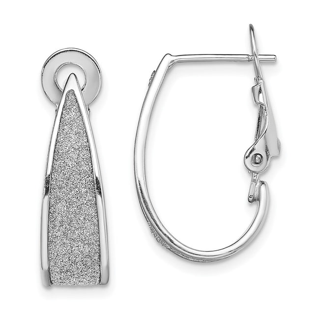 Sterling Silver Earrings Style QE13280 - Classique Jewelry Inc.