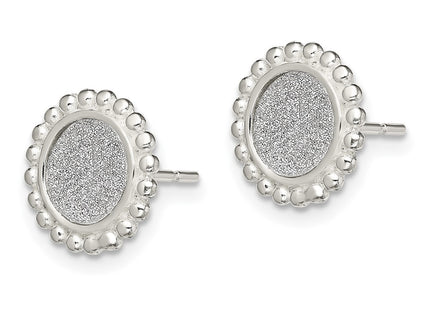 Sterling Silver Earrings Style QE13291 - Classique Jewelry Inc.