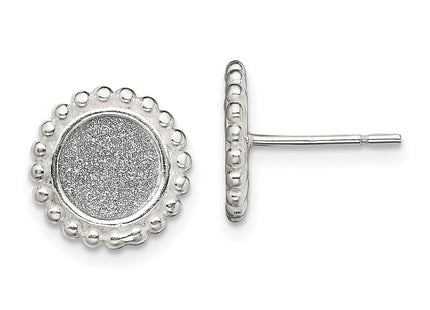 Sterling Silver Earrings Style QE13291 - Classique Jewelry Inc.