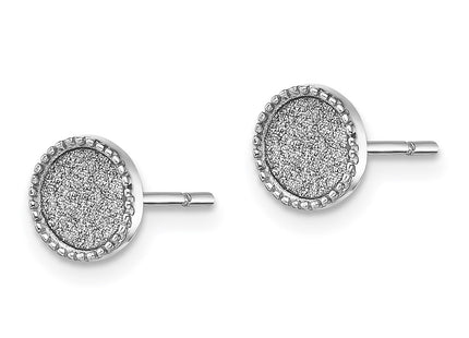 Sterling Silver Earrings Style QE13295 - Classique Jewelry Inc.