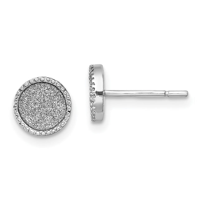 Sterling Silver Earrings Style QE13295 - Classique Jewelry Inc.
