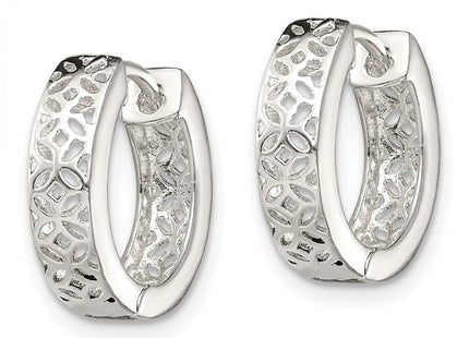 Sterling Silver Earrings Style QE13296 - Classique Jewelry Inc.