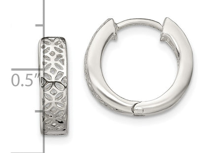 Sterling Silver Earrings Style QE13296 - Classique Jewelry Inc.