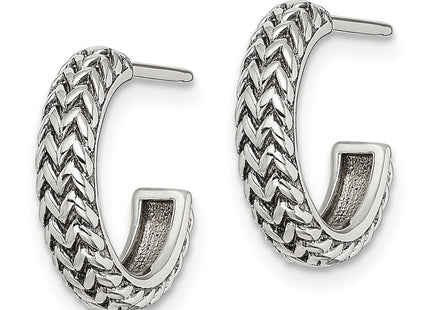 Sterling Silver Earrings Style QE13310 - Classique Jewelry Inc.