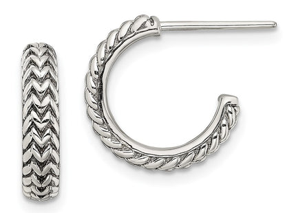 Sterling Silver Earrings Style QE13310 - Classique Jewelry Inc.