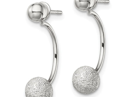 Sterling Silver Earrings Style QE13313 - Classique Jewelry Inc.